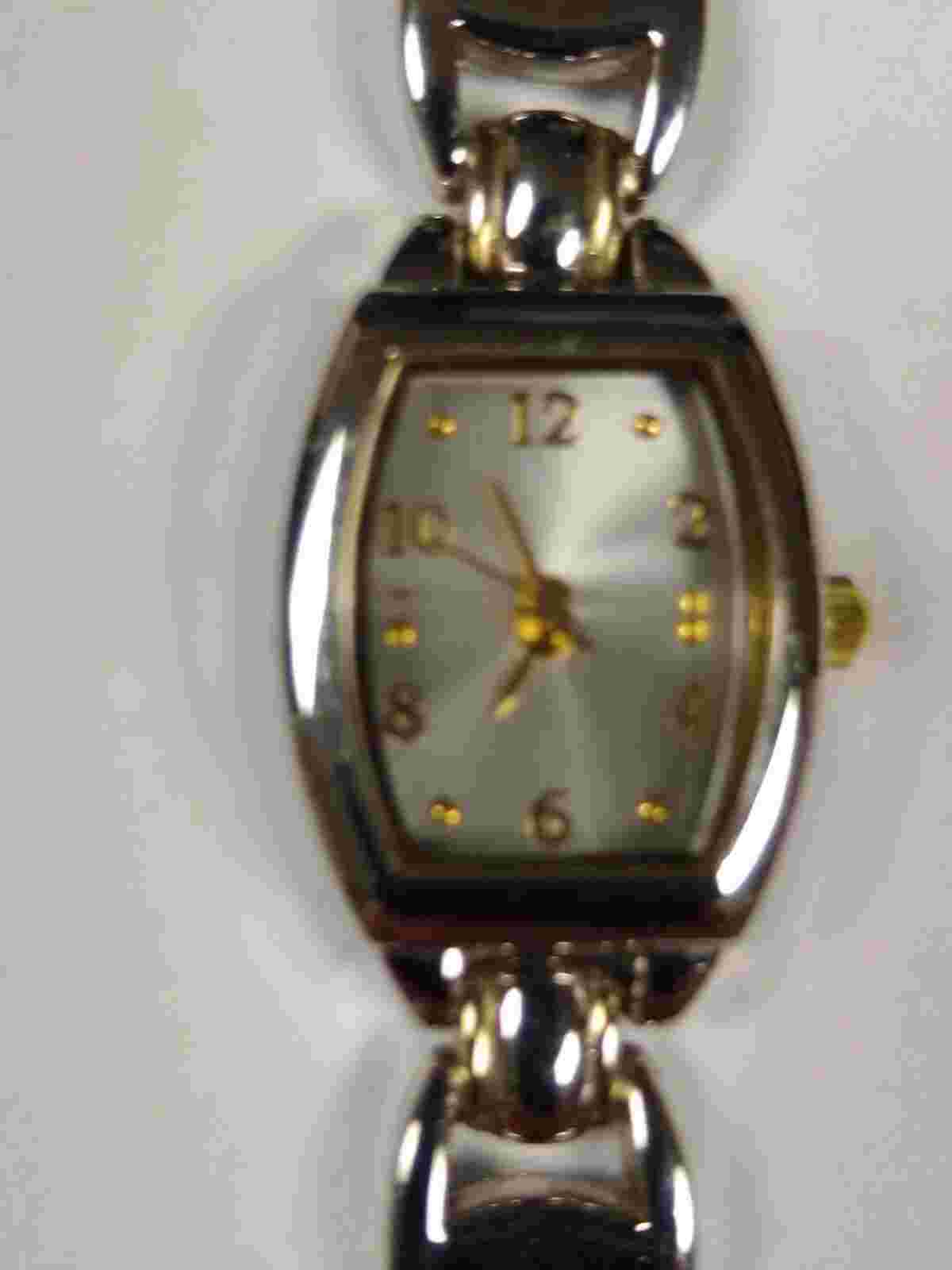 NICE FMD FMDWS009 Women's Silver Stainless Steel Analog Silver Dial Watch