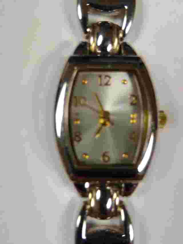 NICE FMD FMDWS009 Women's Silver Stainless Steel Analog Silver Dial Watch