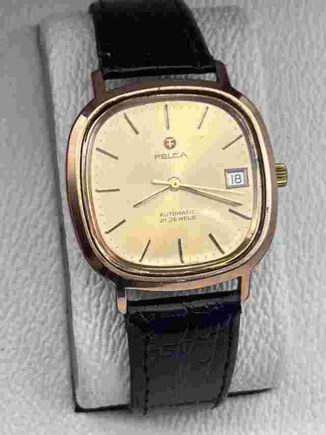 Vintage Felca Automatic 21J Gents Watch, Ref-8551, ETA 2692, Swiss, Mint