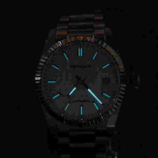 Proxima Men Automatic Watch 37MM Mechanical Keyboard Dial PT5000 Bubble Mirror