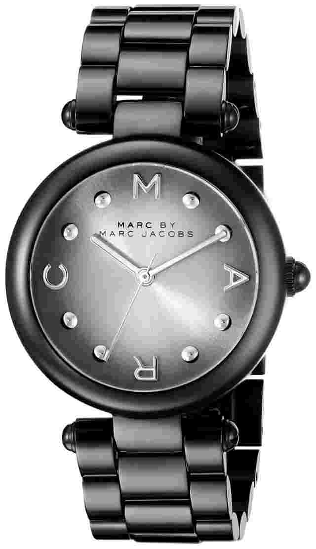 Marc Jacobs MJ3450 Womens Grey Dial Analog Quartz Watch