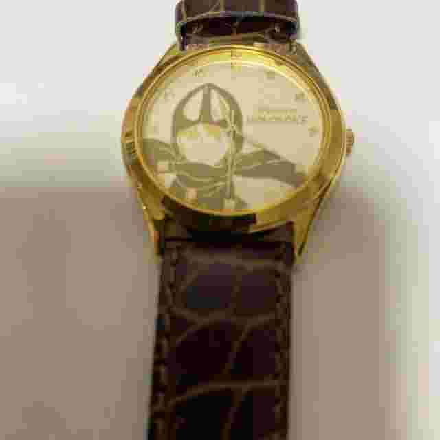 Studio Ghibli Princess Mononoke Ashitaka Model Used Watch Brown Leather Strap