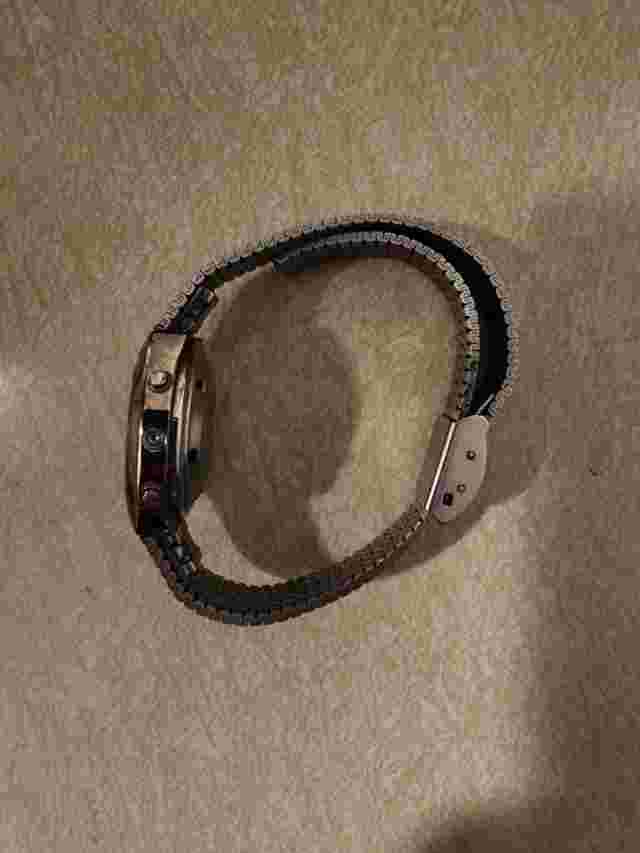 Texas Instruments Ladies Watch Stainless Steel Vintage Wristwatch