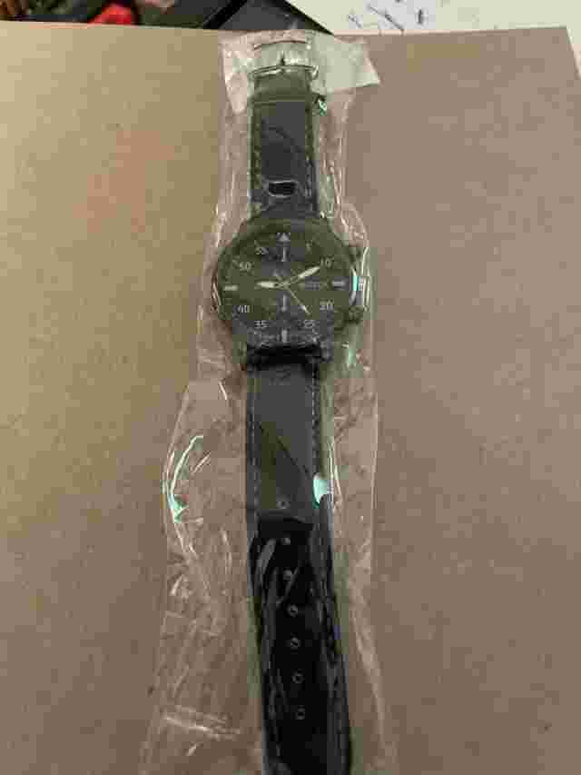 MIGEER WATCH - CASUAL MEN'S LEATHER BAND QUARTZ WATCH