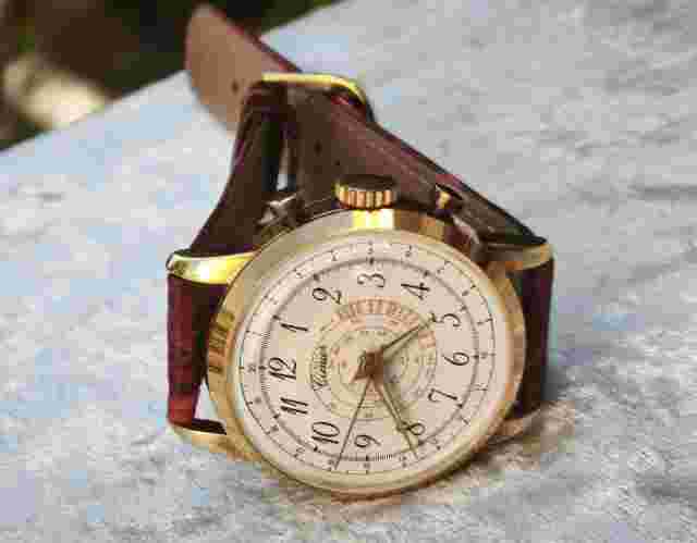Vintage Rare New Old Stock CIMIER Start - Stop Chronograph Men's Wrist Watch!!!