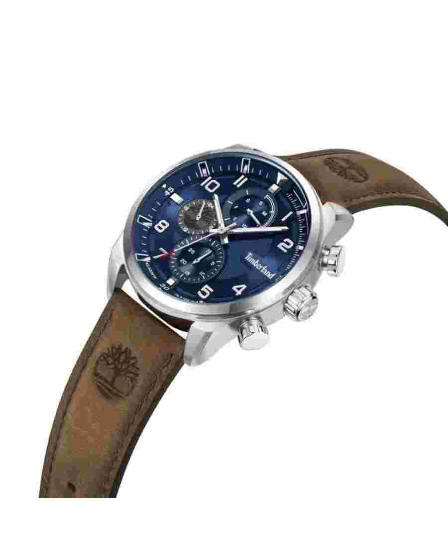 TIMBERLAND Men Analog Quartz Casual Watch Classic Dress Blue Dial Waterproof Rou