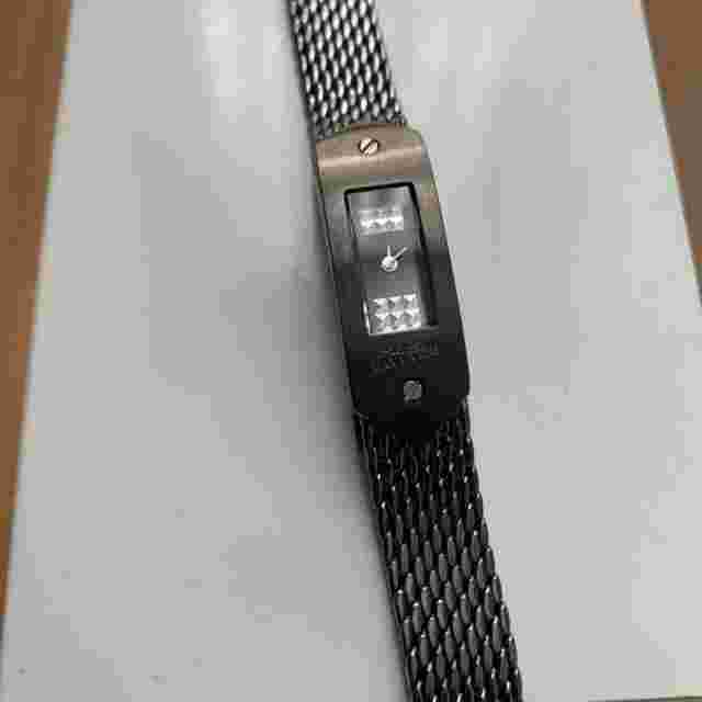 Jean Paul Gaultier Black Square Watch Unused