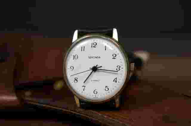 Seconda watch, USSR watch, 1970s, Mens watch, vintage watch, Soviet, slim watch