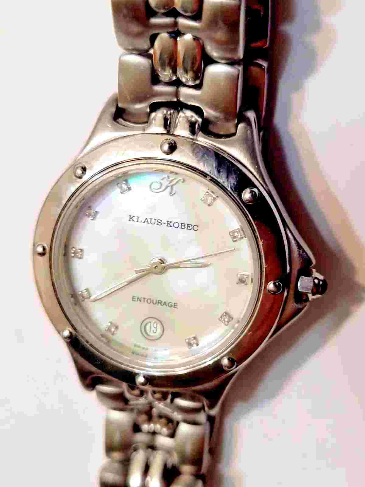 Klaus Kobec Entourage Watch  Date Indicator Swiss