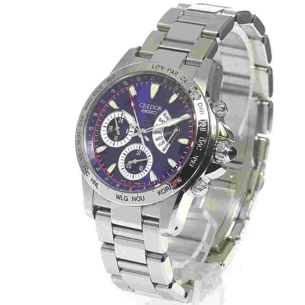 SEIKO 4S77-00A0 GCBG977 Credor Phoenix World Cup Automatic Men's Watch