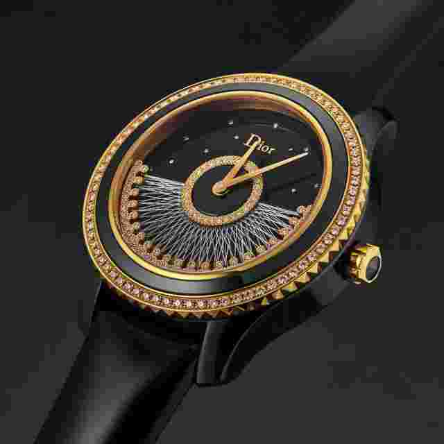 Chris Dior Grand Bal, L, Strp, Blk diam-D,RG diam-B,M A