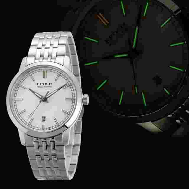 EPOCH Men Automatic Watch Luxury Watches Luminous Mechanical Wristwatch 9015