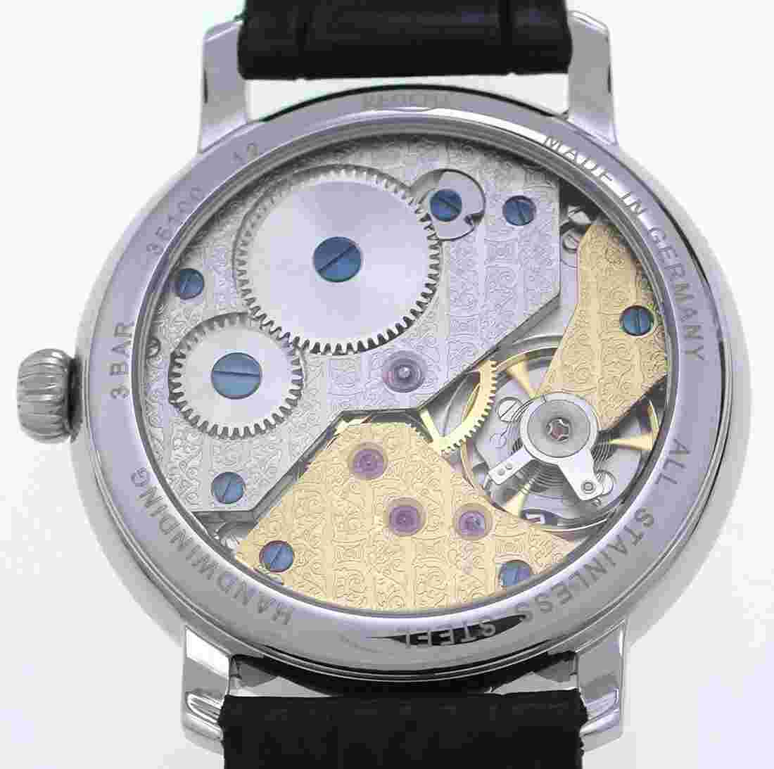 Mechanical Rain Men's Watch 45 mm Made in Germany RRP 338.00 EUR Manual Wind