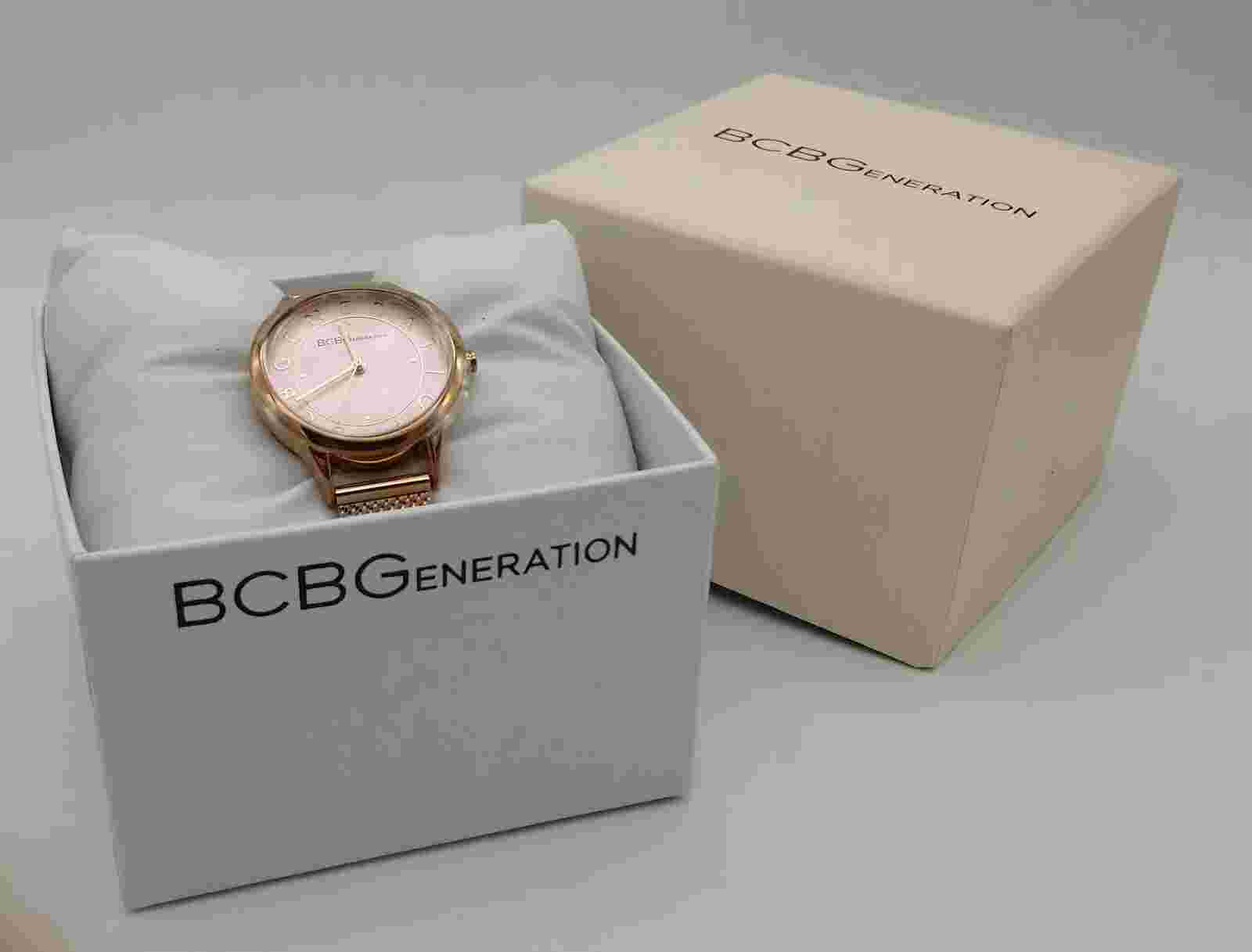TK Maxx BCB Generation Women's Rose Gold Tone Stainless Steel Quartz Watch