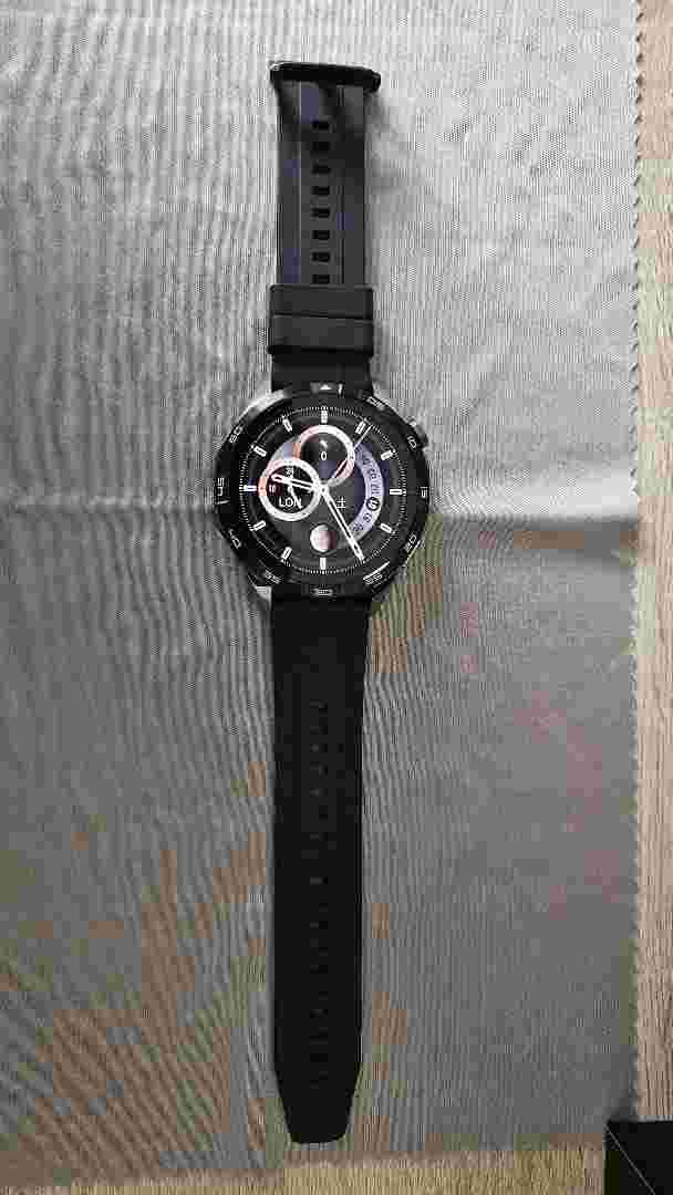 Huawei Watch GT 4 46mm Smartwatch - Black, Golf Features,