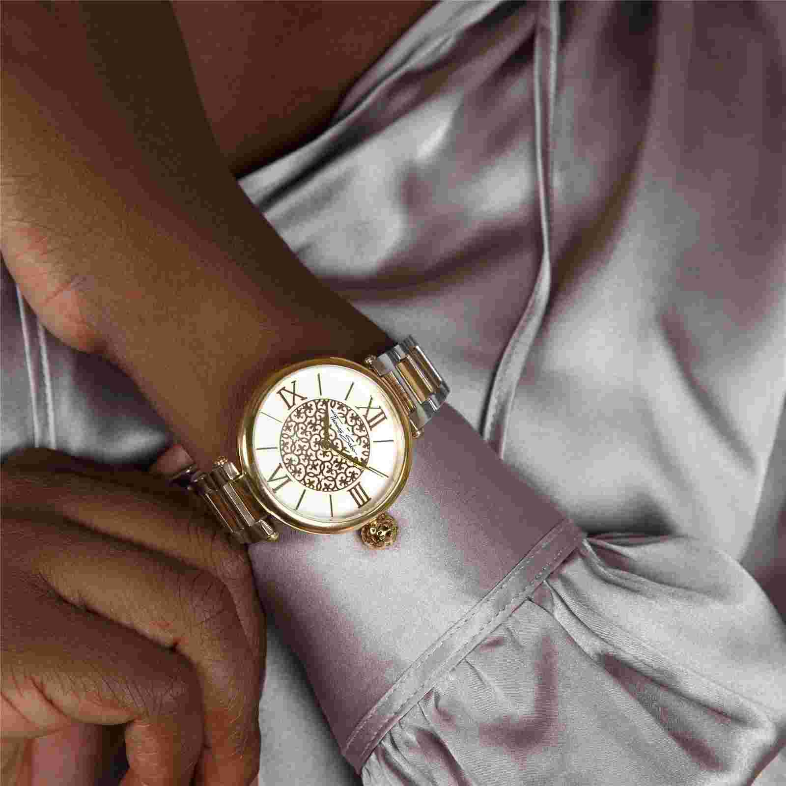 Thomas Sabo Womens Karma Gold Silver Watch