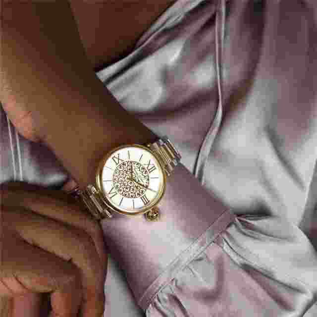 Thomas Sabo Womens Karma Gold Silver Watch