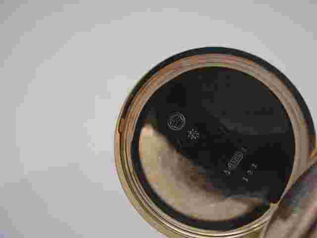 Union Bell 14kt 585 Rose Gold Savonette Spring Cover Pocket Watch