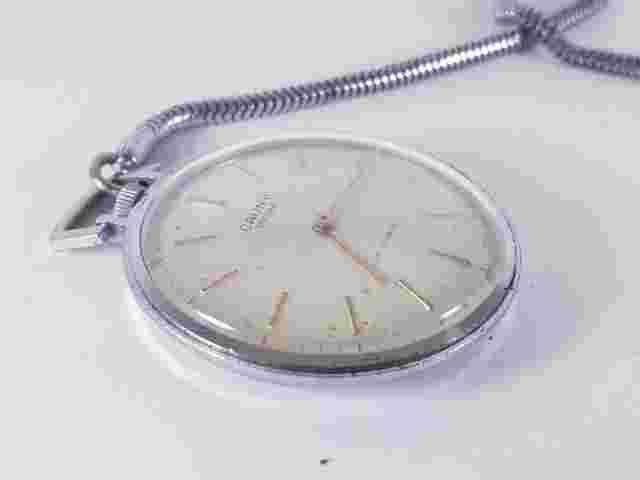 MEN'S CAUNY PRIMA  POCKET WATCH 17 RUBIS WORK WELL