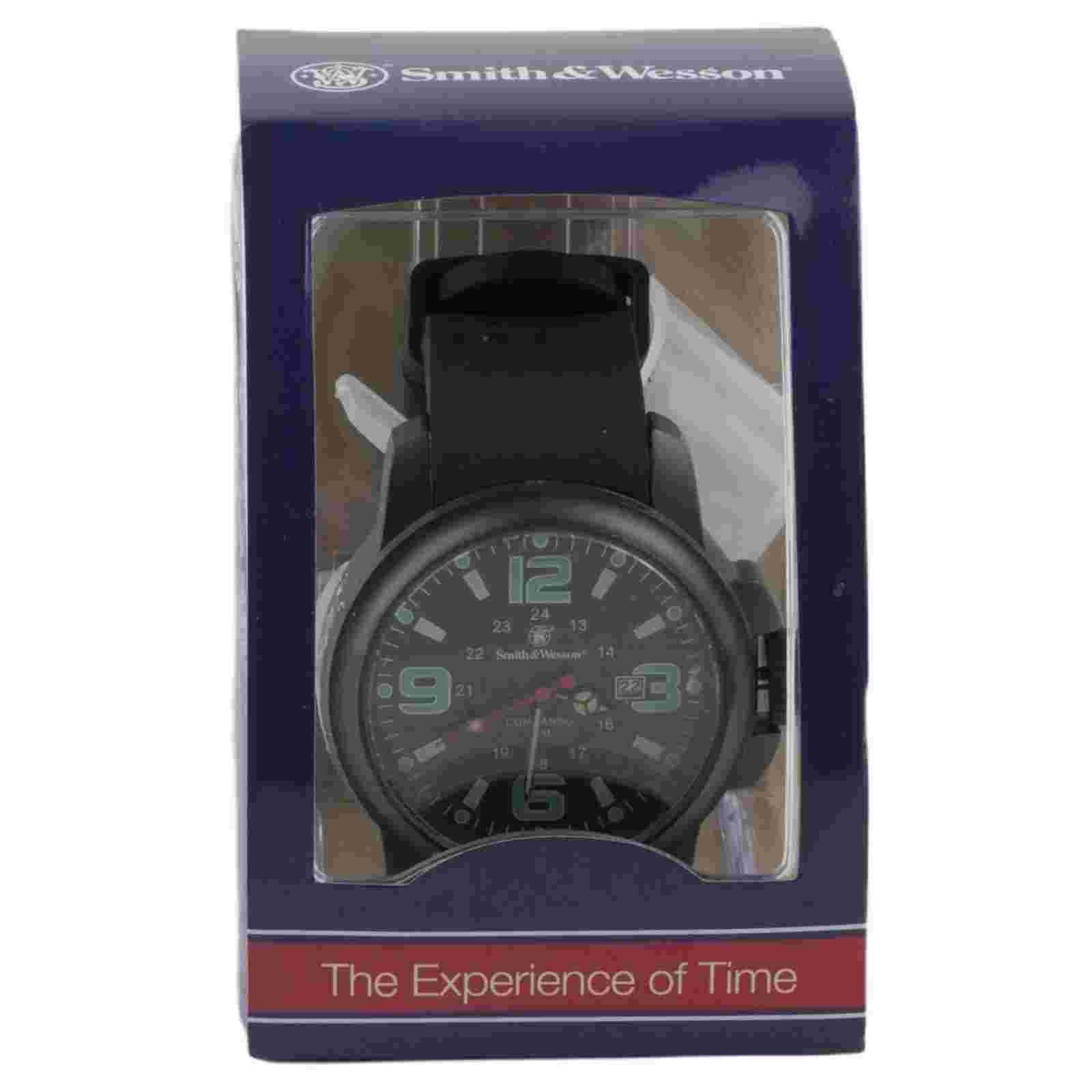 Smith & Wesson Military Commando Black Mens Wrist Watch