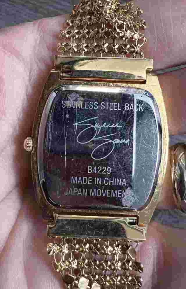 Crystal Gold Watch,Suzanne Sommers Collection