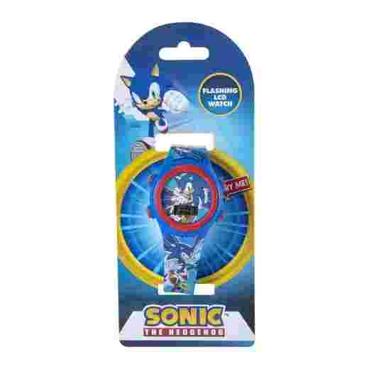 New 2pc Sonic The Hedgehog LCD Watch & 500-Piece Jigsaw Puzzle