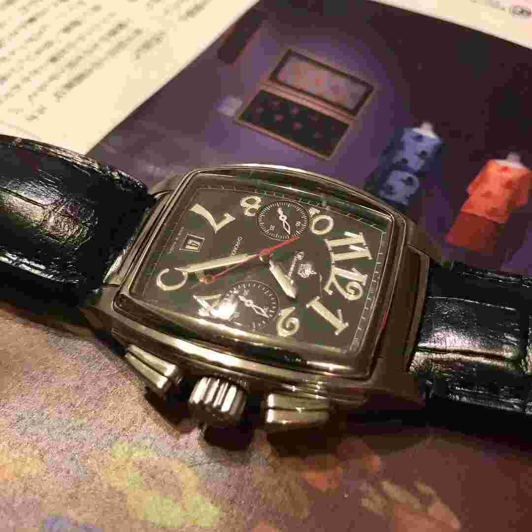 POLJOT Russian-made Men's Wristwatch Romanoff Rare