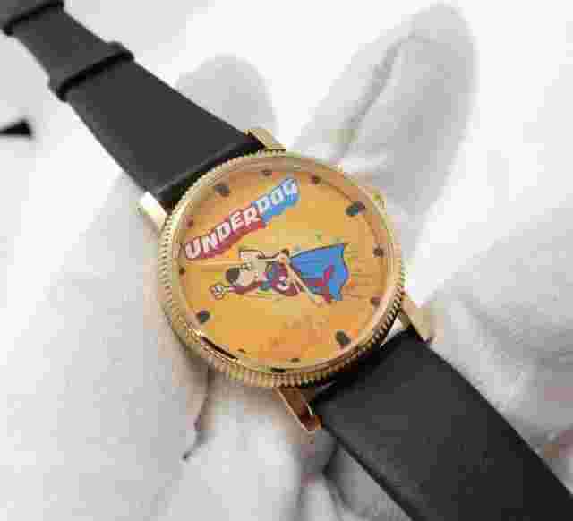 UNDERDOG Quartz "Speed of Lightning" 33mm Unisex RARE CHARACTER WATCH M-62