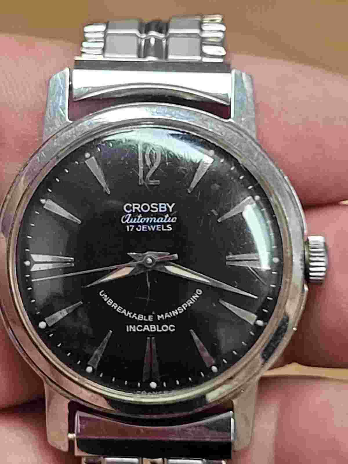 Crosby 17 Jewel 1960s Mechanical / Automatic Men’s Watch