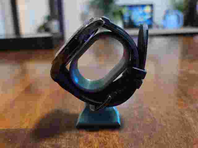 Flud Mens Big Face Watch - Japan Quartz Movement - 50mm - Genuine Rubber Strap