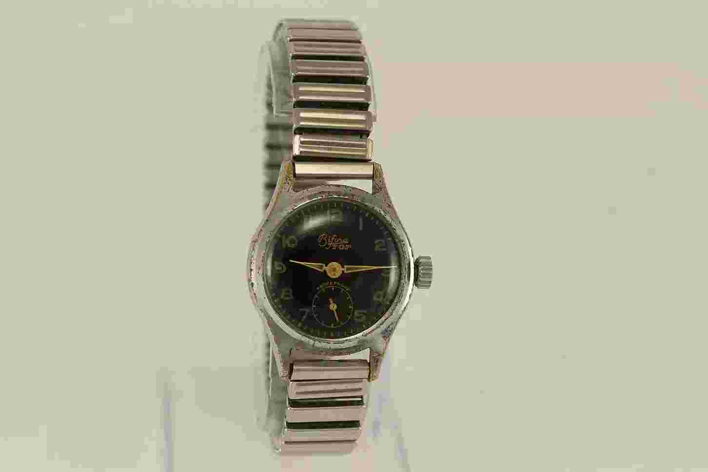 WWII 1940's BIFORA TOP Ladies Swiss Military Wrist Watch