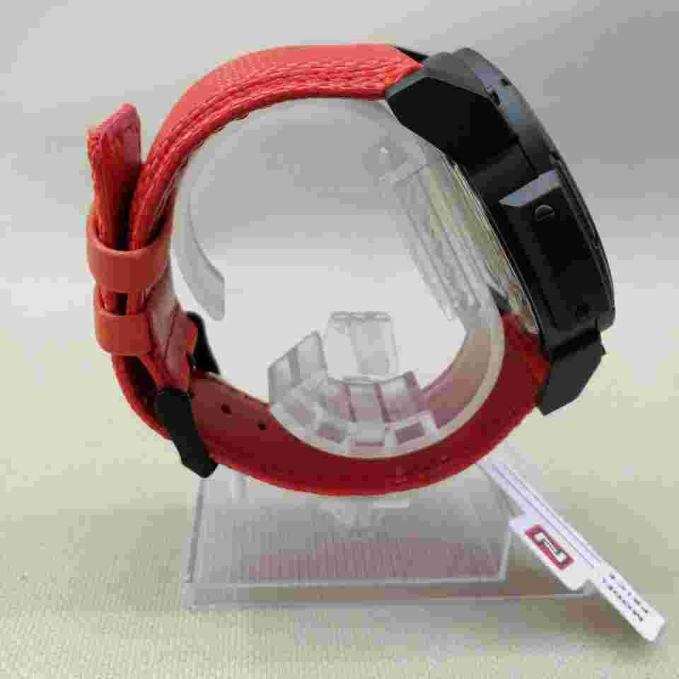 Naviforce Quartz Watch with Nylon Orange Band
