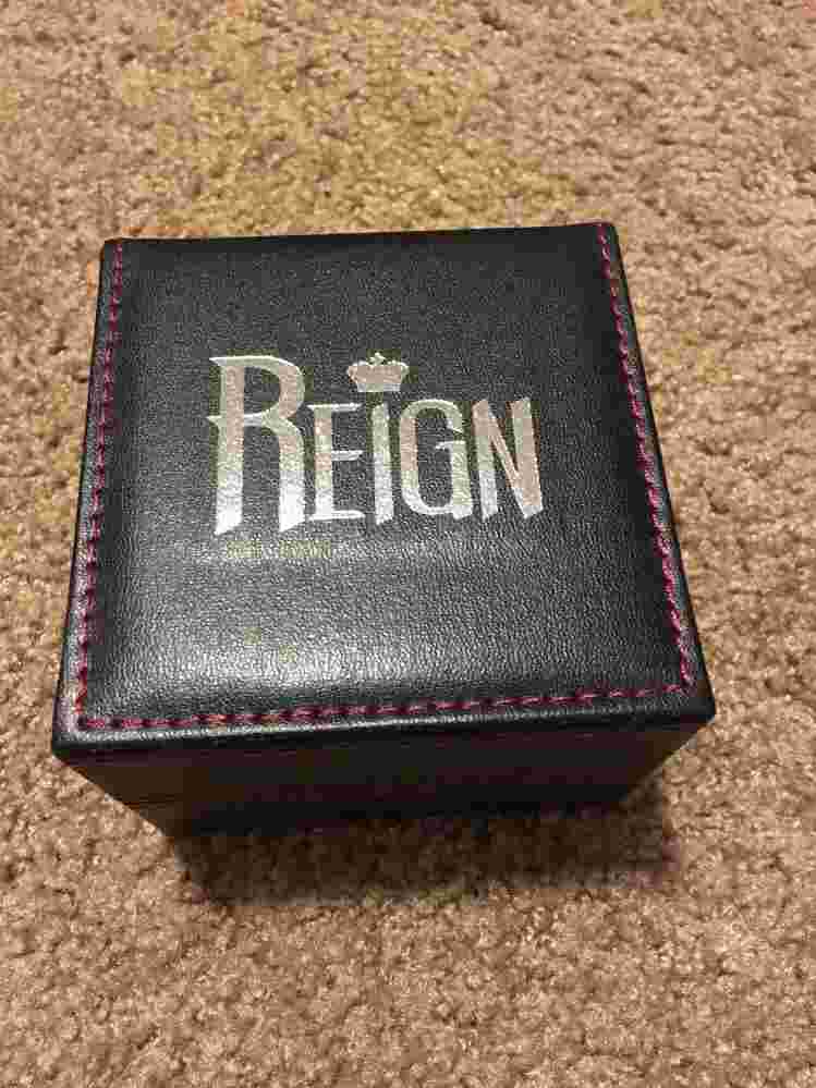 Reign Nehru Reirn1004 Watch Black Carbon Fiber Dial With Tags