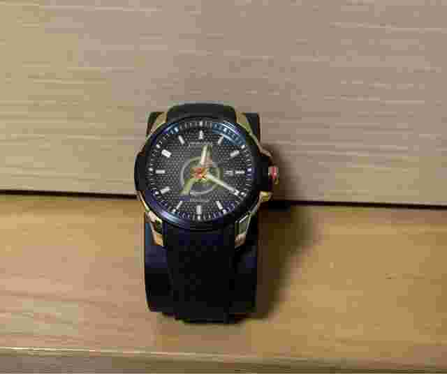 Marvel Watch With Original Box Aw Men'S