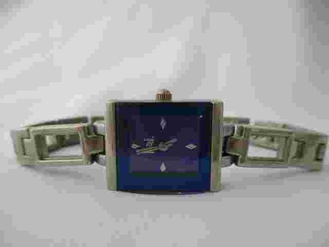 LEI Women's Analog Watch Silver Toned Bracelet Band