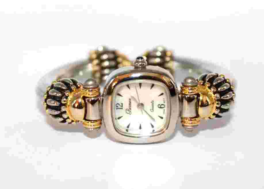 Parmex Quartz Bracelet Two Tone Japan Movement Women's Watch (GR3)