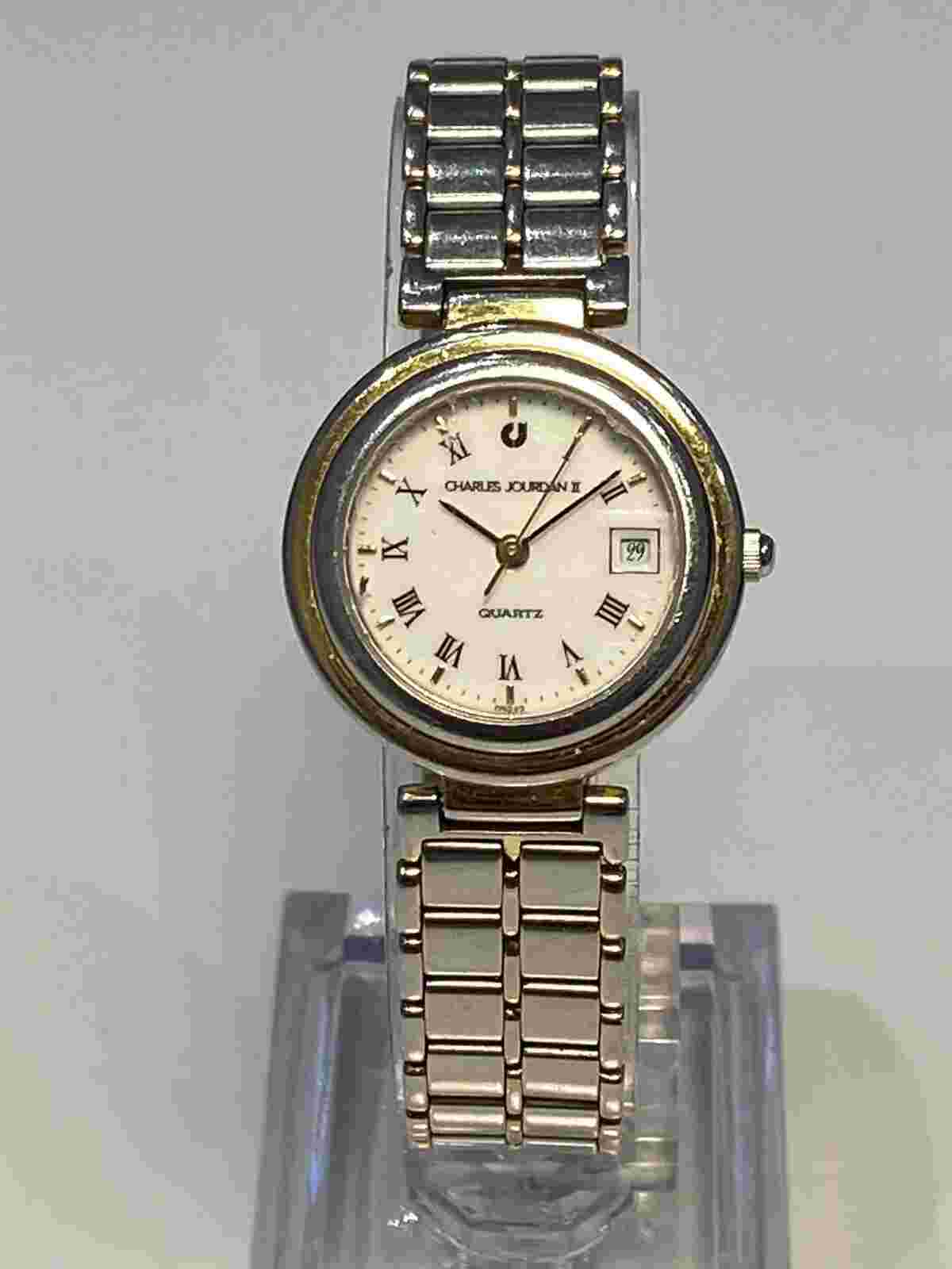 Vintage “CHARLES JOURDAN II” 7 Jewels German Quartz Movement Ladies Watch, Work