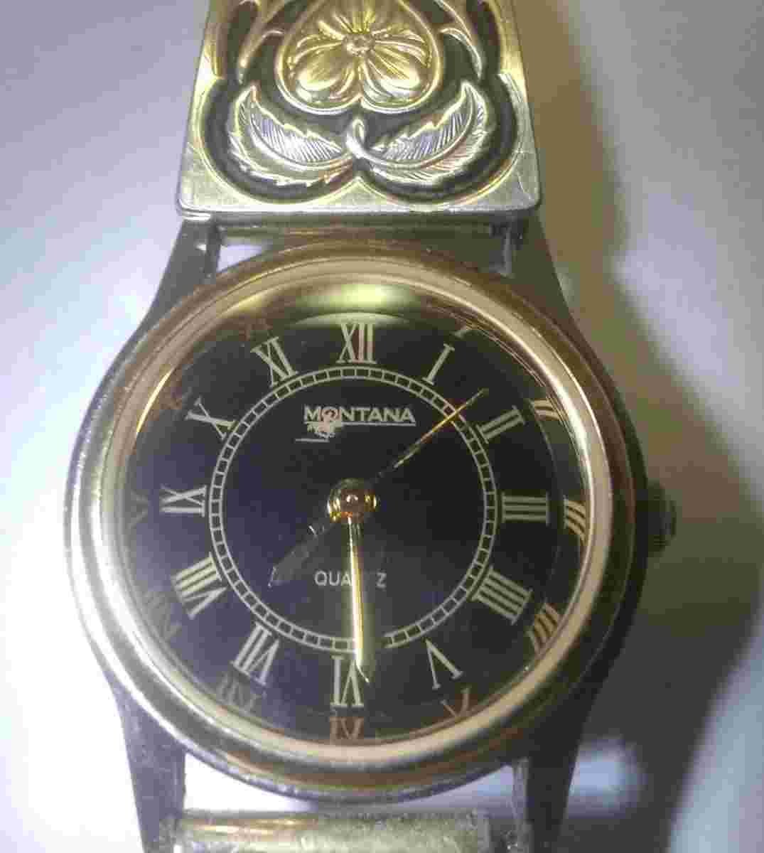 Montana Silversmiths Watch Silver Hearts Falling Leaves Expansion New Bat Works