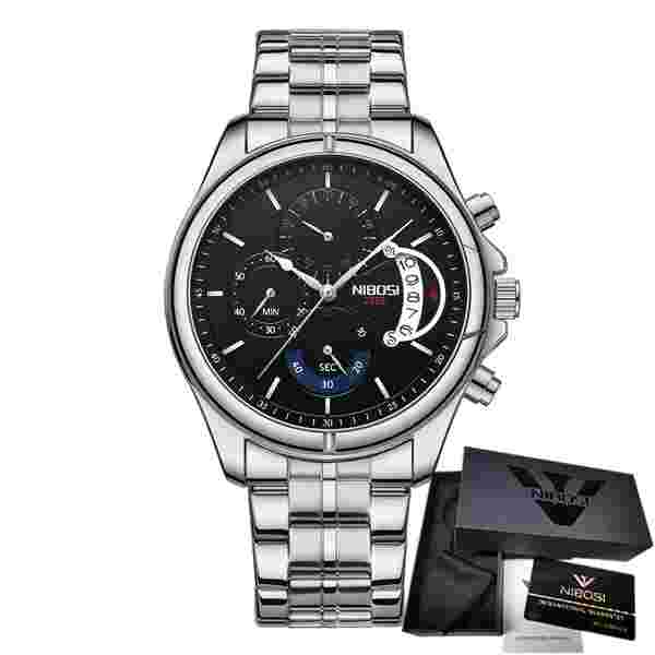 Men's Quartz Watch Chronograph Wirstwatch Waterproof  2403040727