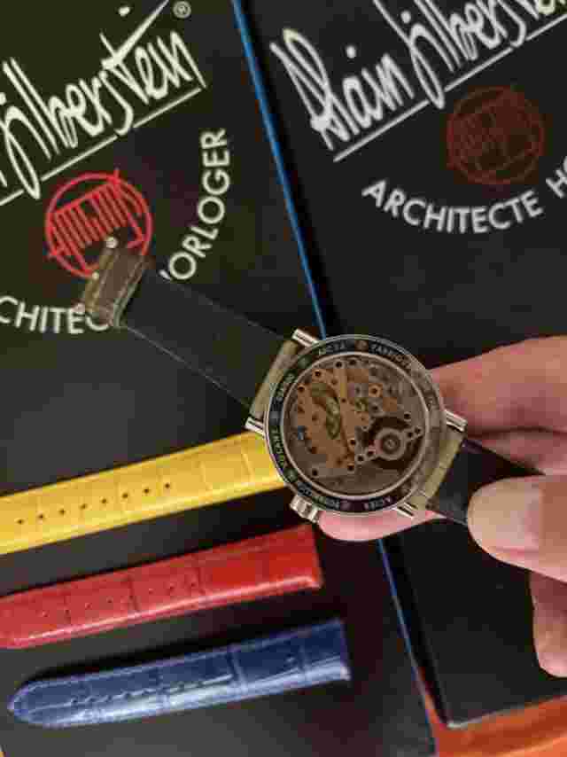 Alain Silberstein. Rare Limited Edition Tourbillon  40mm Steel