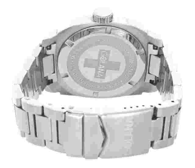 Golana Men's Aero Pro 100 Black Dial Stainless Steel Strap Watch G0161