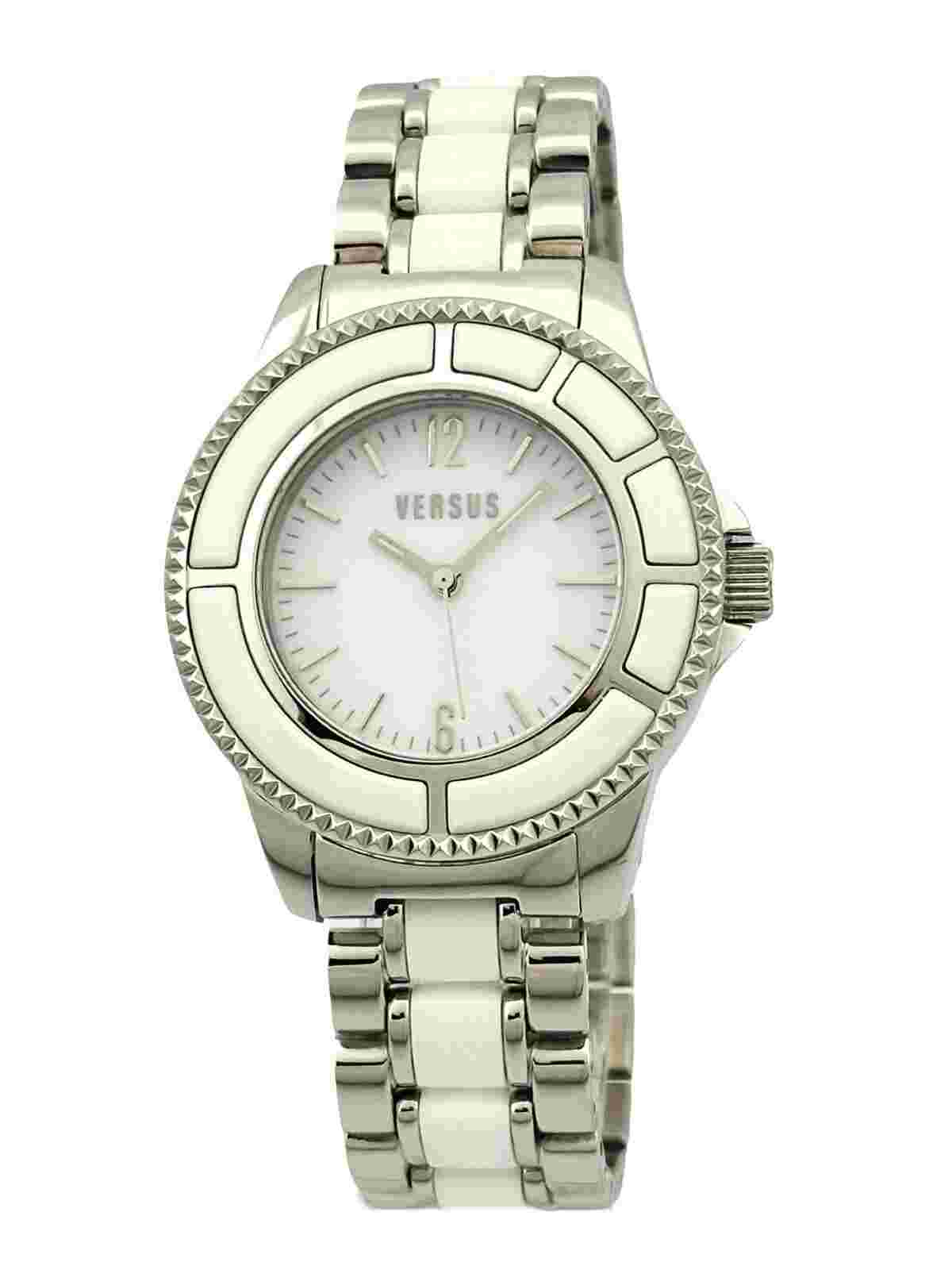 Versus by Versace  AL13SBQ801A991 Tokyo White Dial Two-tone Ladies Band Watch