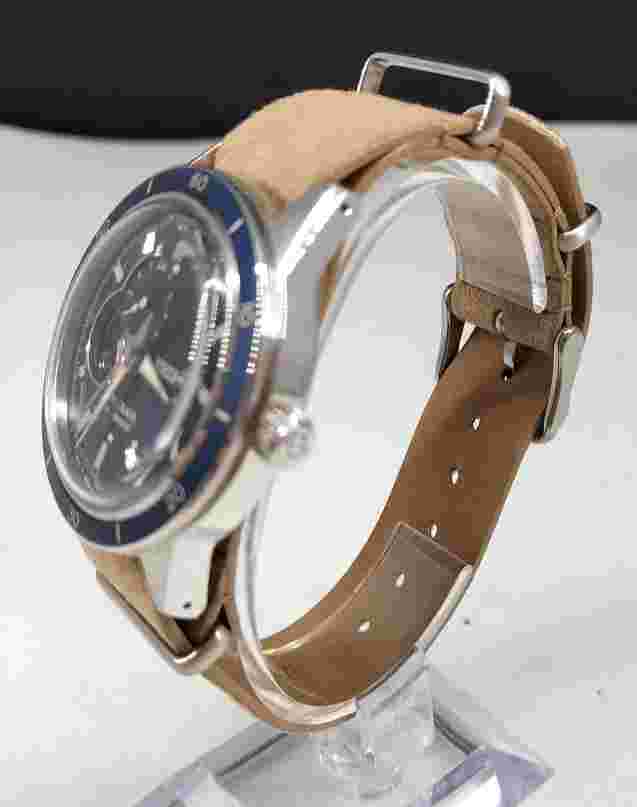 Presage automatic winding ocher blue black box included