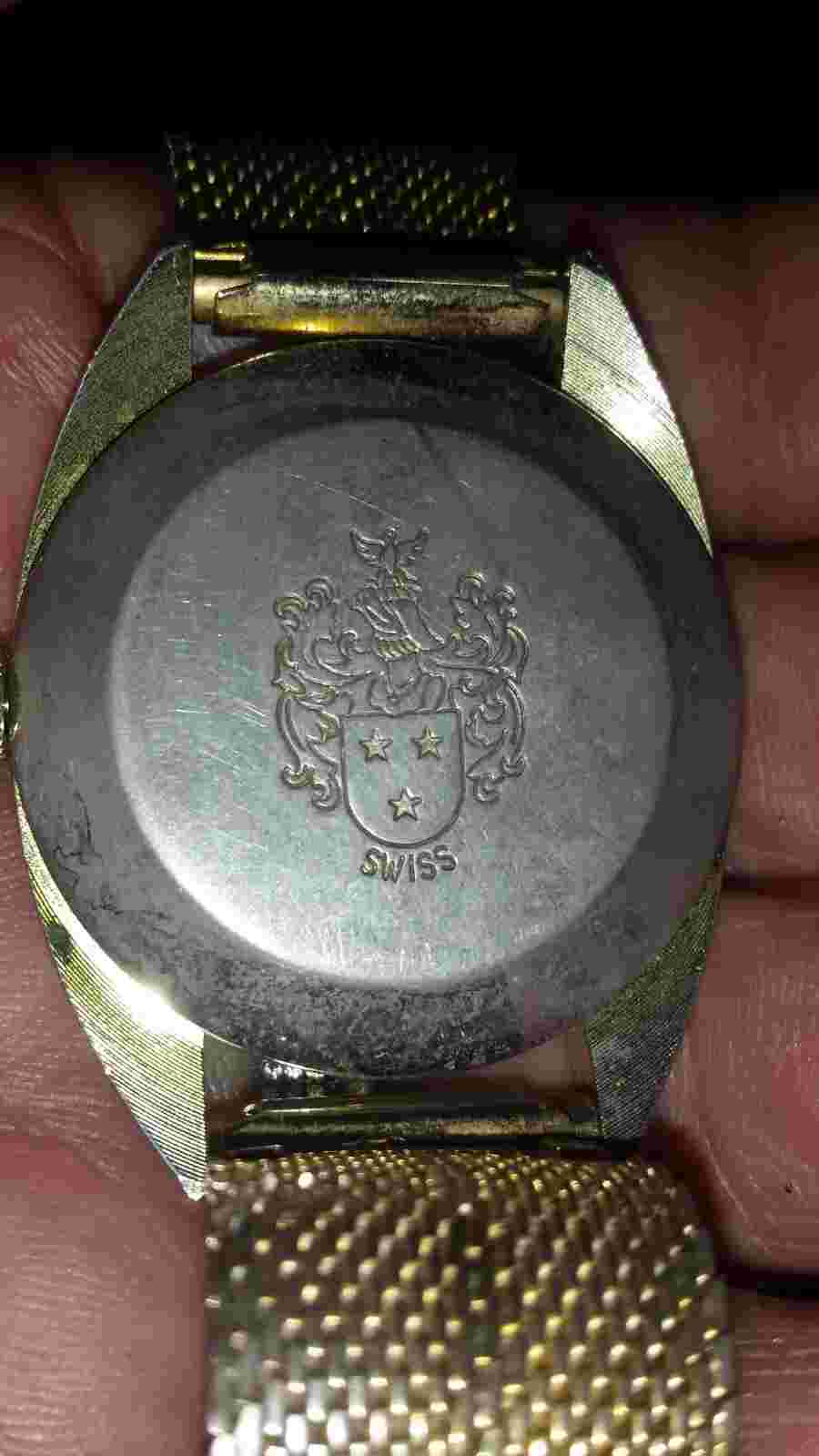 Mega Rare Kronotron Electra Jewelled Dial Automatic Watch Working