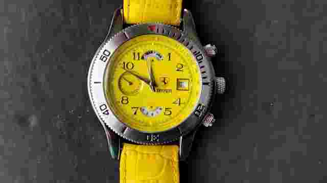 Vintage Ferrari Dial Skeleton Watch Automatic 40mm~Month, Day, Date~3 ATM