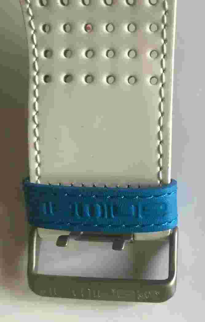 New Animal Diablo White Watch with blue markings