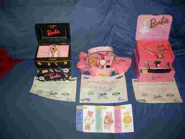 Barbie LE Fossil watches NIB