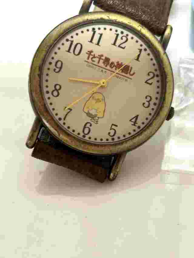 "JUNK Spirited Away Otori-Sama Watch & Marnie Pin Set 2001 Nestle Limited" WM12