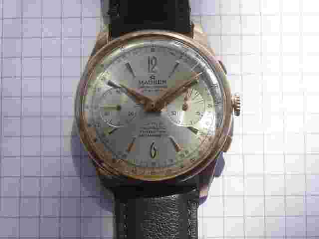 Mauser Chronographe - Landeron 248 - L 248 -17 Jewels - Swiss - Men's Wristwatch