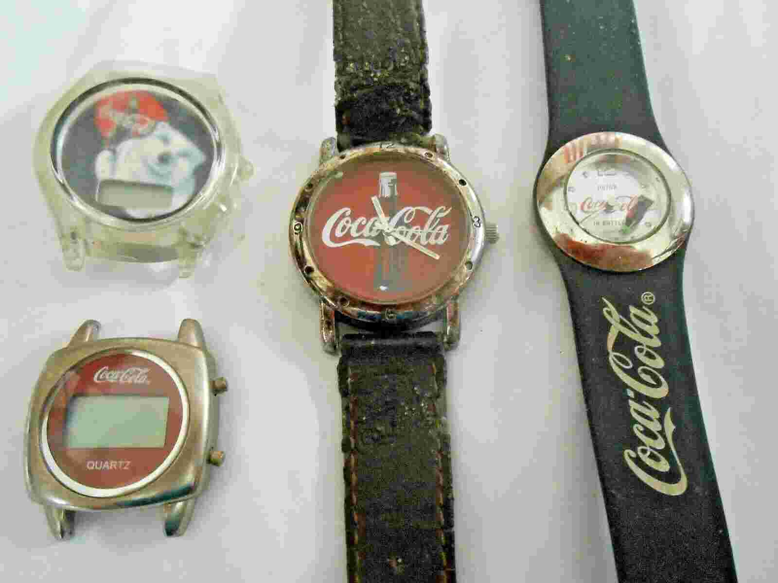 Vintage Coca Cola Men's and Women's Watches For Repair / Collection